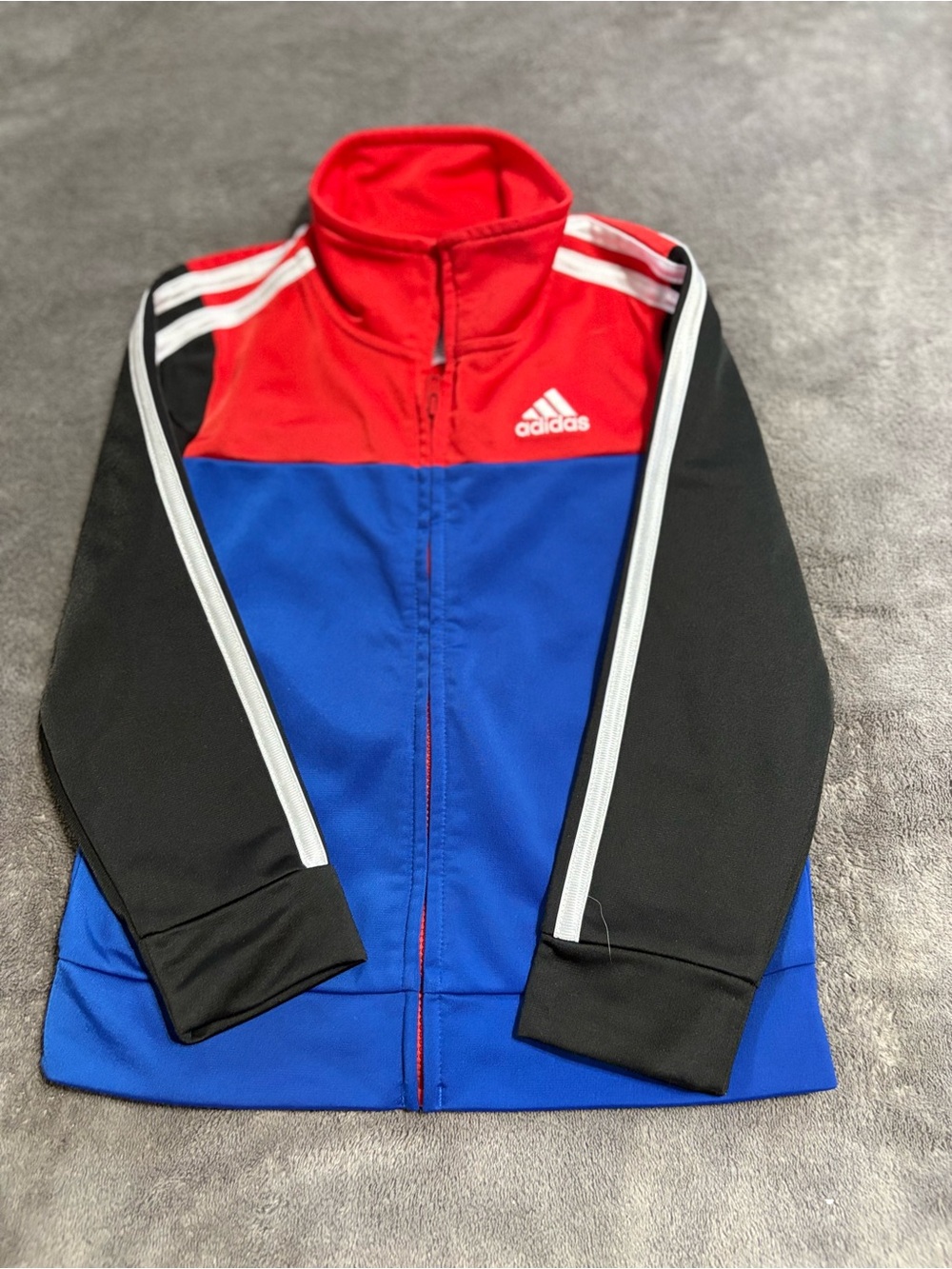 Adidas Kids 3T Colorblock Track Jacket
